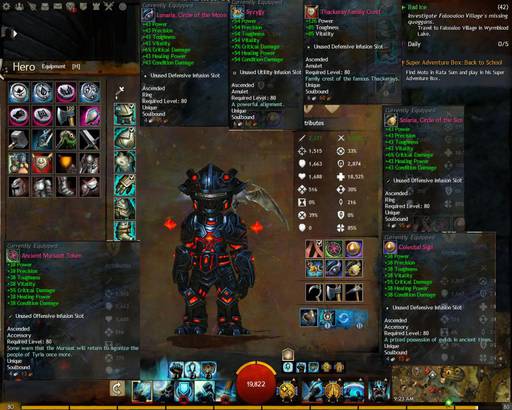 Guild Wars 2 - Базовые знания по Ascended trinkets и Infusions